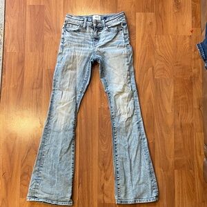 BKE Light Blue Kids Bootcut Jeans- 14L
